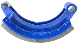 Колодка барабанного тормоза а/м КАМАЗ-5460, 6522, 6520 на передний мост МАДАРА (нижняя/сварная/ширина 150 мм.) АККОР 16340-009-7456