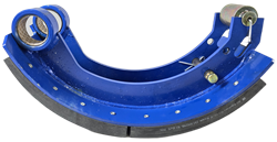 Колодка барабанного тормоза а/м ПАЗ 3204, 3206 (перед/зад) Vector Next 8.8 задние (накладка 231) мост КААЗ (ширина 160мм.) (1шт.) АККОР 231-3501092/91