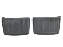 Брызговик УАЗ 3160, Патриот передний (к-т из 2 шт.) ТЭП (термоэластопласт) (ПолиуретанДеталь) ( ОЕ 3163-8404320/21 )										 3163-8404320/21