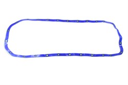 Прокладка поддона маслянного картера УРАЛ дв. КАМАЗ силикон с шайбами (Балаково) 740-1009040-10 силикон