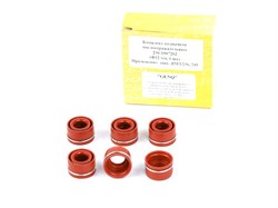 Маслосъемные колпачки (манжеты) дв. ЯМЗ 236 (12мм)  комплект 6 шт. в коробке (Ростов) ( ОЕ 236-1007262 ) 236-1007262