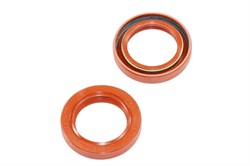 Сальник 38х58-2.2 вала МТЗ ГОСТ 8752-79 (красная с пружиной/NBR) Балаково 2.2-38х58-1-1