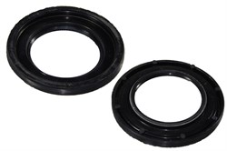 Сальник 85х135 задней ступицы КАМАЗ (чёрный с пружиной/NBR/простой) ГОСТ 8752-79 Балаково 53205-3104040-10