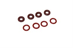 Кольцо форсунки силикон а/м ВАЗ ВЕСТА, Ларгус, Приора, X-RAY (комплект: толстое + тонкое/ силикон FPM) (Балаково) ( ОЕ 21127-1132138/10 )										  21127-1132138/10FPM