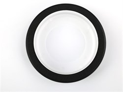 Сальник 120x150x12 коленвала МТЗ, КАМАЗ,ЧТЗ (чёрный с войлоком) SKT 412372-FP