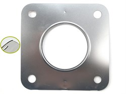 Прокладка фланца приемной трубы ГАЗель NEXT дв.EvoTech 2.7 металл 2 сл. (арт.: 2310-1203240, 719-37-03) (RUATI) 2310-1203240-RN (2 слоя)