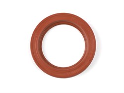 Сальник 55х80х10 а/м ГАЗ-53, Газель, УАЗ дв. ЗМЗ-402, 511, УМЗ-4216 коленчатого вала передний (красный с пружиной/NBR) Резинотехника г. Балаково ( ОЕ РТ53-1005034 к. ) РТ53-1005034 к.