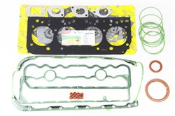 Набор прокладок двигателя  МТЗ, ПАЗ, МАЗ дв. ММЗ (Д-245.7Е4, Д-245.9E4, Д-245S3 с 2019 г., Д-245.35E4) ЕВРО-4 42 наиминований 63 шт. (прокладки+металл+силикон на каркасе+сальники FPM) 245.7Е4-1000001 Премиум 