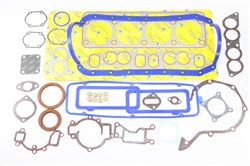 Комплект прокладок двигателя УМЗ-4216 ЕВРО-4 под пластиковую крышку а/м Газель, УАЗ (24 наим. 33 шт. / полный с герметиком сальниками FPM, металл ГБЦ, силикон / ГБО - бензин / 4216.1000150-04, 4216-390602210, 421-100*) Золотая серия ГБО 