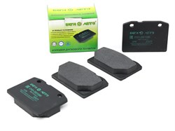 Колодка дискового тормоза а/м ВАЗ 2101-2107 передняя (к-т 4 шт.) ВАТИ-АВТО 2101-3501090