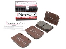 Колодка дискового тормоза а/мВАЗ 2101-2107 передняя (к-т 4 шт.) (кат. 2101-3501080) NIPPON ADB 0281