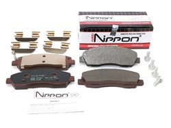 Колодка дискового тормоза а/м ГАЗель NEXT задние (к-т 4 шт. OEM: C41R92.3502171) NIPPON ADB0799