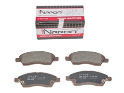 Колодка дискового тормоза а/м УАЗ Профи с 2021 г. задние (полуторка / 2360-36-3502082-00, 507702154 /к-т 4 шт.) NIPPON ADB 32269