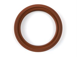 Сальник 80х105х13/18,5 а/м КАМАЗ хвостовика редуктора моста  (красный с пружиной/FPM) Резинотехника г. Балаково ( ОЕ РТ6520-2402276 )  РТ6520-2402276