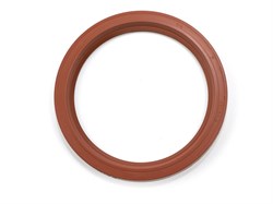 Манжета 105х130х12 а/м КАМАЗ коленчатого вала задняя (красная с пружиной/FPM) Резинотехника г. Балаково ( ОЕ Р.740.1005160-01 (FPM) )  Р.740.1005160-01 (FPM)