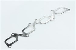 Прокладка коллектора ЗМЗ 40624, 40524 ЕВРО-3 (выпускного) а/м ГАЗель металл (ВАТИ-61) 40624.1008027-61