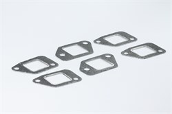 Прокладка коллектора ЗИЛ-130( к-т 6 шт. ок.), металоасбест (Ярославль) 130-1008080(84)