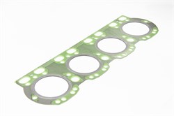 Прокладка ГБЦ ЯМЗ 238 БЕ2, ДЕ2, 6581.10 н/о а/м МАЗ метал.,общая ГБЦ, зелёный силикон (ПТП64) 238Д-1003212-А