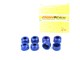 Маслосъемные колпачки (манжеты) дв. ЗИЛ 130 синие, к-т 8 шт. (Ростов) ( ОЕ 130-1007268 ) 130-1007268