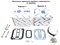 Набор прокладок компрессора дв. ЯМЗ-534, 536 (LK3881,3875,3894, клапан, прокладки, болты, поршень в сборе) ОРИГИНАЛ TOLVO/KNOR  K153993K50