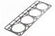Прокладка ГБЦ ЗМЗ-24 а/м ГАЗ с треугольными отверстиями (Ярославаль) 24-1003020-33-1